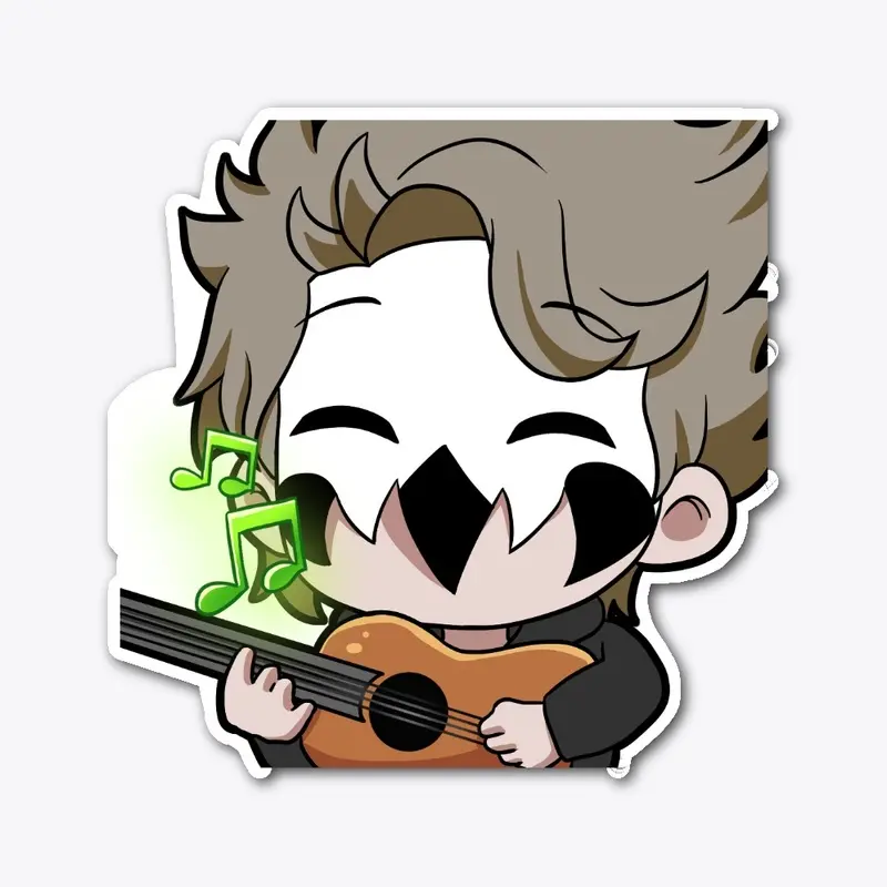 The Uke Sticker